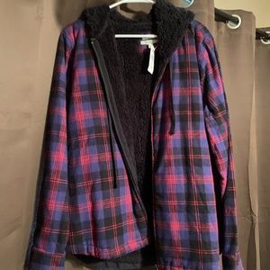 Women's flannel jacket
